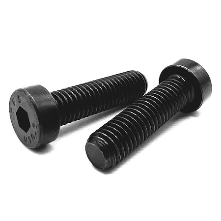 Boltsandnuts.Com #10-24 Socket Head Cap Screw, Low Profile, Black Oxide Stainless Steel, 3/8 in Length, 5000 PK 10C37LSHCSABO-5000